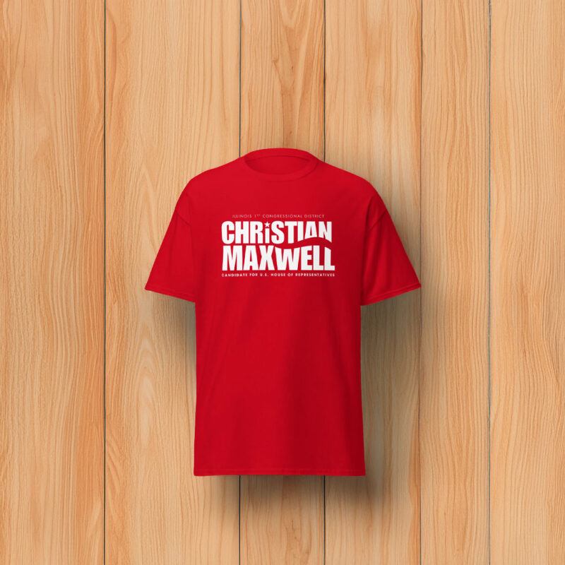 Christian Maxwell Volunteer Campaign Shirt