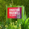 Christian Maxwell Yard Sign